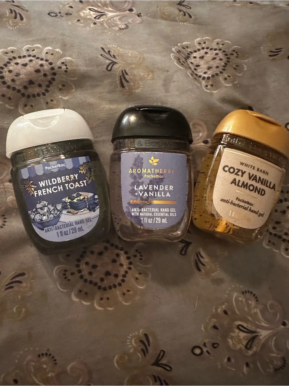 Bath & Body Works PocketBac Trio - Blue, Purple, Gold